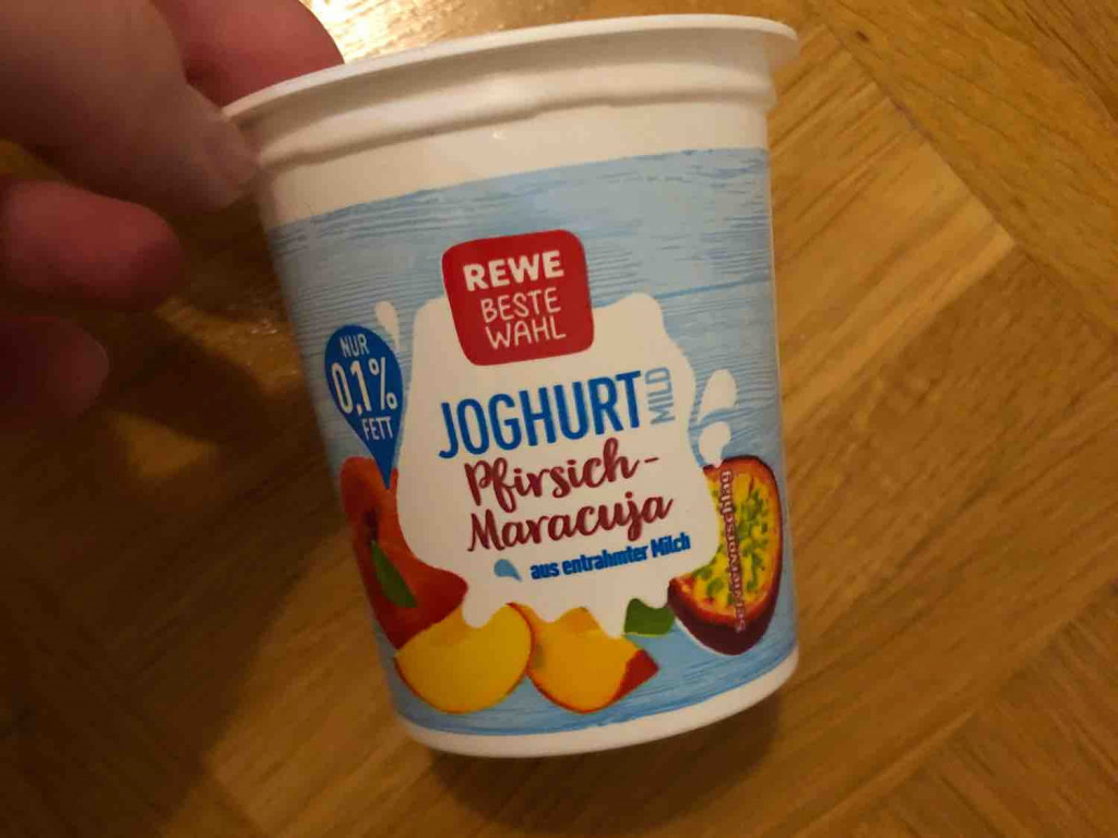 Joghurt mild, Pfirsich-Maracuja von Klammeraffe | Hochgeladen von: Klammeraffe