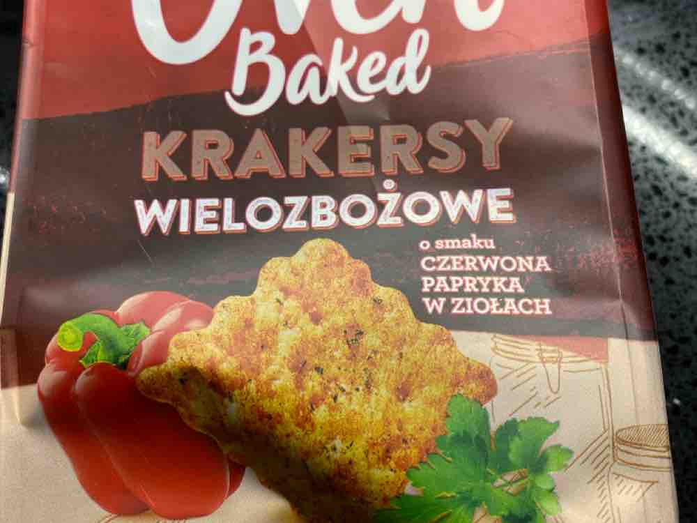 Oven baked crackers, rote Paprika von builttolast84 | Hochgeladen von: builttolast84