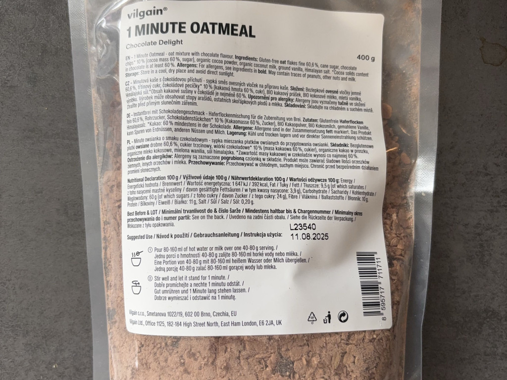 1 Minute Oatmeal, Chocolate Delight von TamaraWag | Hochgeladen von: TamaraWag