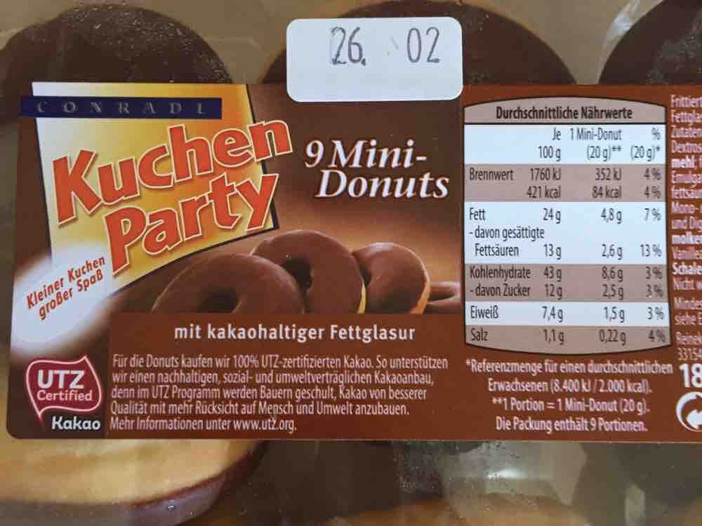 Conradl Kuchenparty Mini Donuts von Malina goes fit | Hochgeladen von: Malina goes fit
