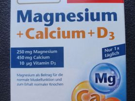 Magnesium + Calcium + D3, Neutral | Hochgeladen von: preem