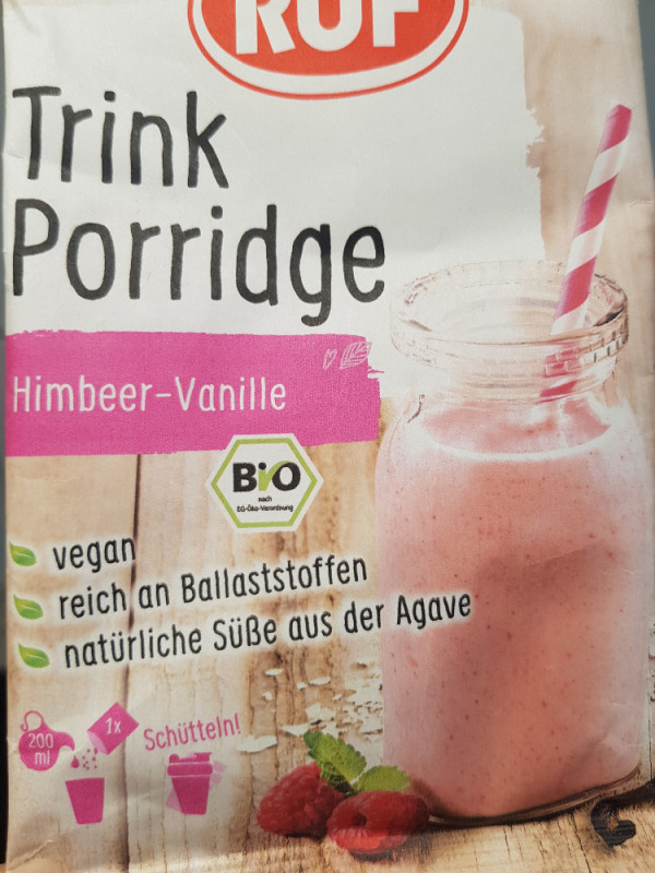 Trink Porridge Himbeer-Vanille mit 200 ml Milch (1,5 %), mit Mil | Hochgeladen von: akiko