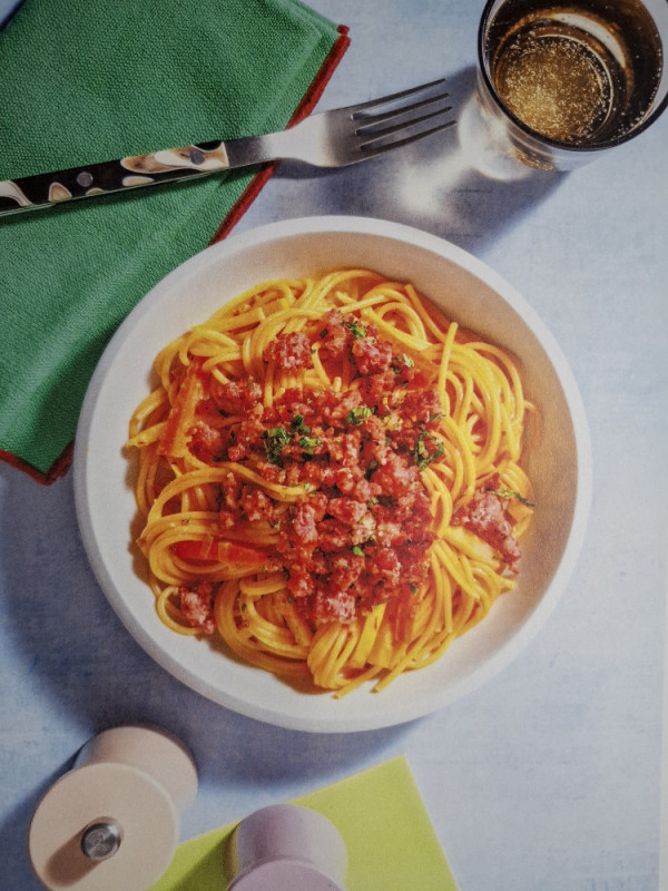 Spaghetti Calabrese, mit Salsiccia-Käse-Topping von sa.my_le | Hochgeladen von: sa.my_le