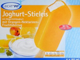 Joghurt-Stieleis mit Magermilchjoghurt, Orangen-Nektarinen F | Hochgeladen von: Heidi