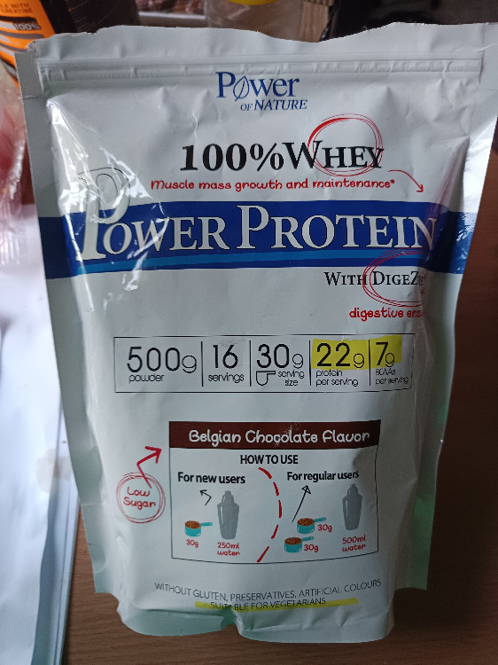 Whey Power Protein, 22g Protein von SarinaYoung | Hochgeladen von: SarinaYoung