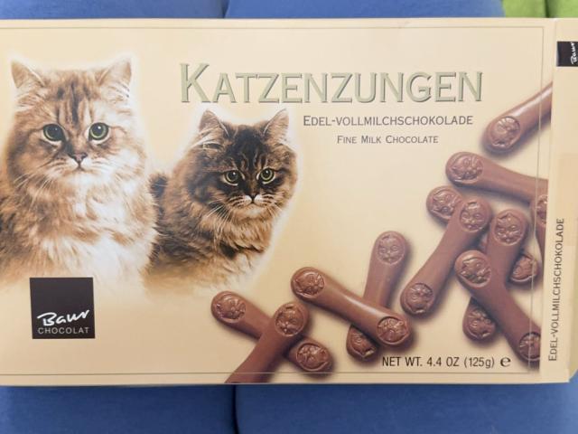 Katzenzungen, Vollmilch-Schokolade, Baur Chocolat- von gitte0203 | Hochgeladen von: gitte0203