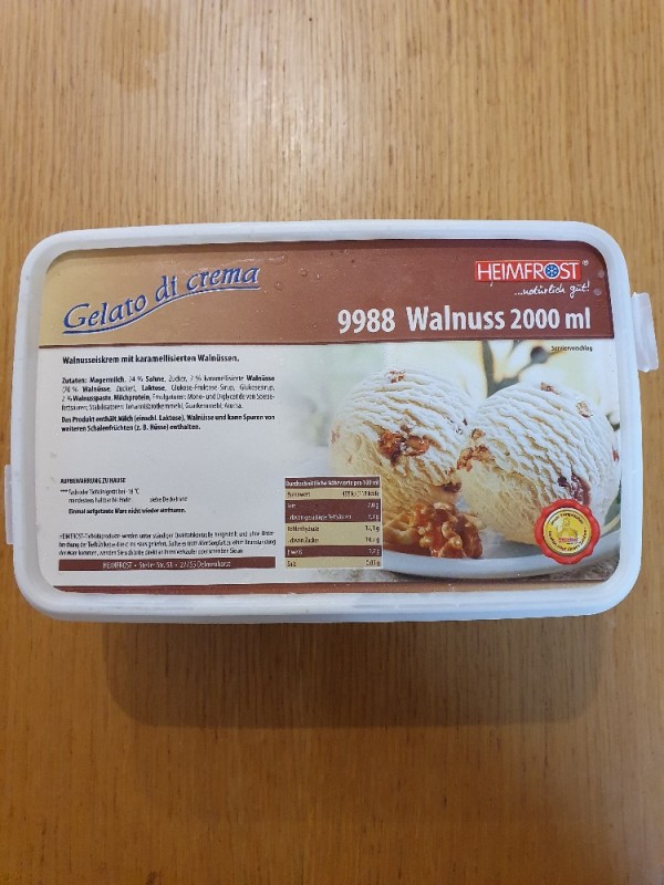 Walnuss-Eis, Gelato di crema von Kerstin0594 | Hochgeladen von: Kerstin0594