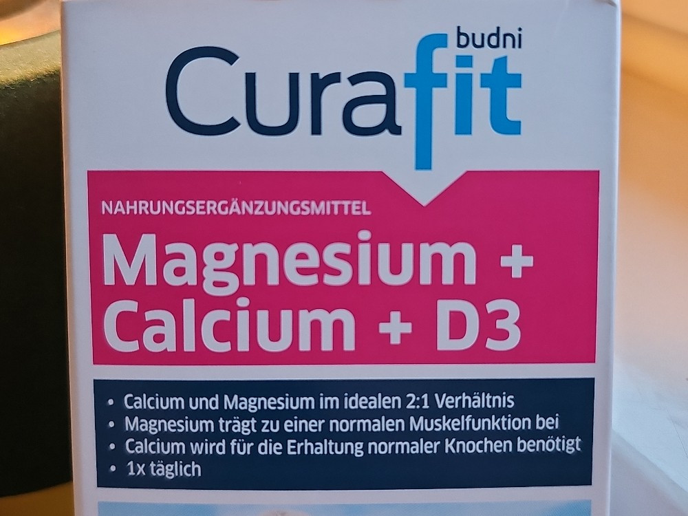 Curafit Magnesium + Calcium + D3 von enermaxx | Hochgeladen von: enermaxx