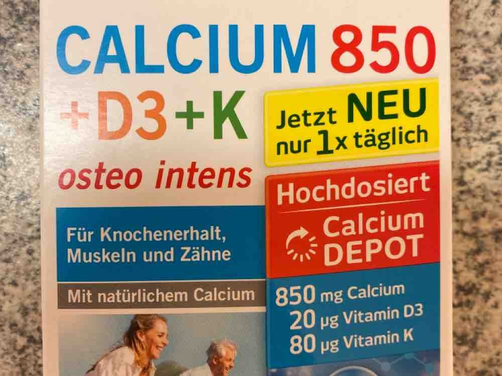 Calcium 850 + D3 +K osteo intens von Sugdija | Hochgeladen von: Sugdija