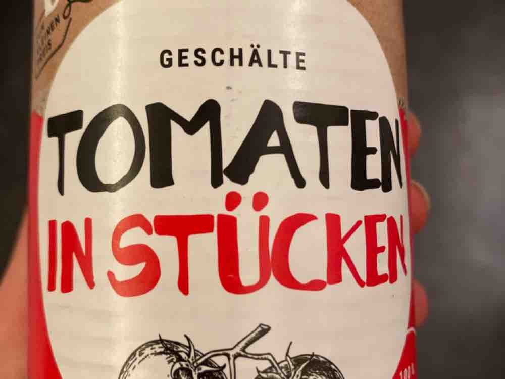 geschälte Tomaten in Stücken, bio von annikaarnold87413 | Hochgeladen von: annikaarnold87413