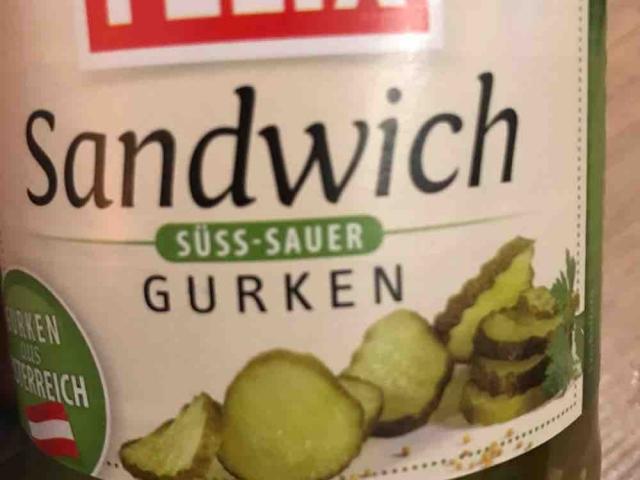 Sandwich Gurken, süss-sauer von sabinemelitta | Hochgeladen von: sabinemelitta