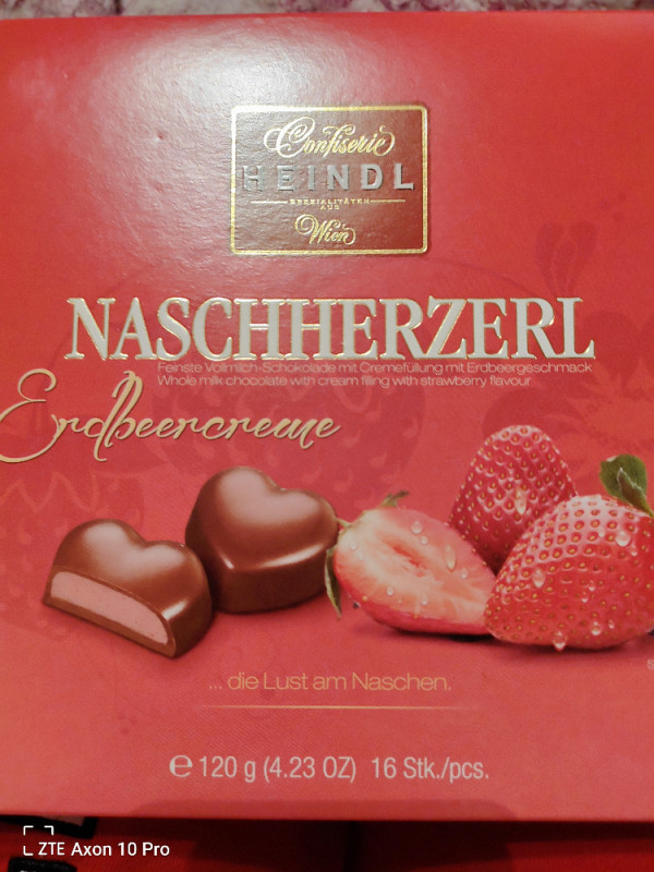 Naschherzerl, Erdbeercreme von Salzchips | Hochgeladen von: Salzchips