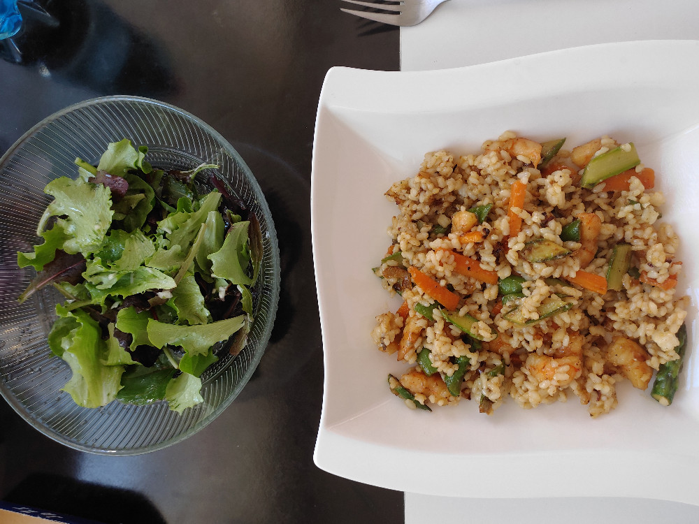 Reis mit Garnelen und Gemüse von Salzchips | Hochgeladen von: Salzchips
