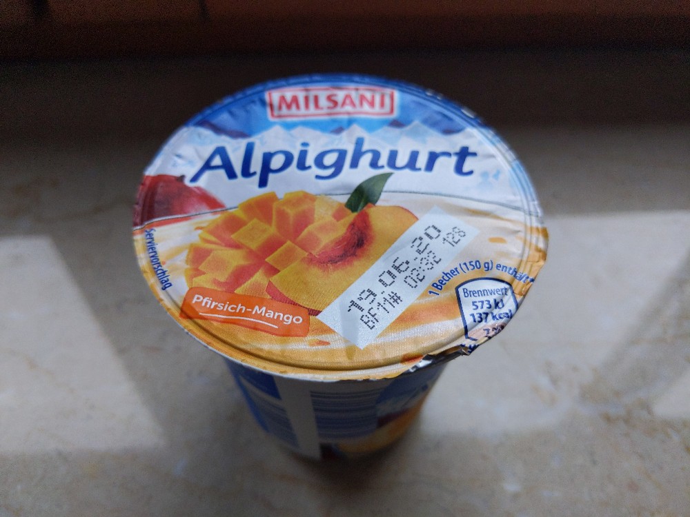 Alpighurt, Pfirsich-Mango von mhanser | Hochgeladen von: mhanser