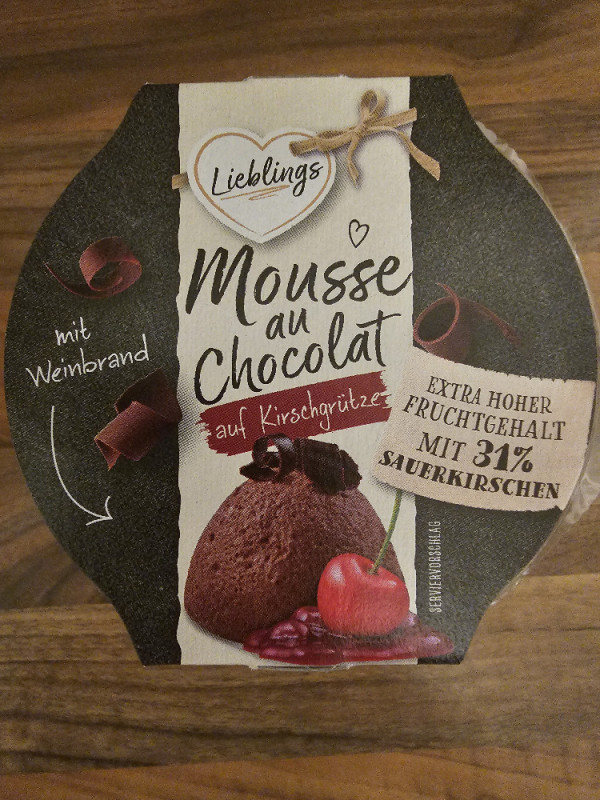 Mouse au Chocolat auf Kirschgrütze, Mit Weinbrand von didano | Hochgeladen von: didano