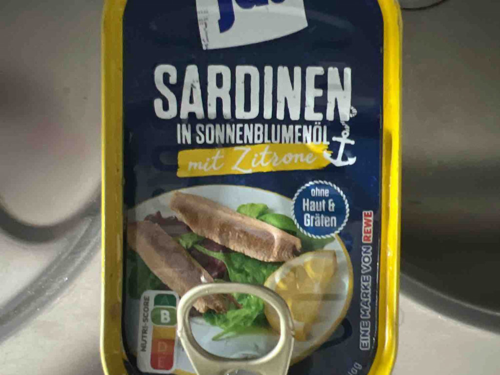 Sardinen in Sonnenblumenöl mit Zitrone von Opectoly | Hochgeladen von: Opectoly