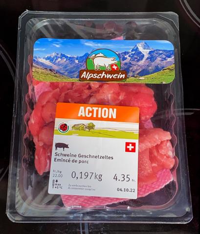 Schweine Geschnetzeltes vom Alpschwein | Hochgeladen von: Lakshmi