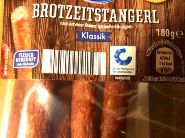 Brotzeitstangerl (Aldi) von Magineer2000 | Hochgeladen von: Magineer2000