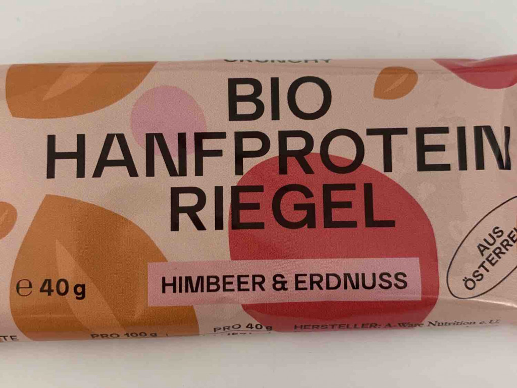 Bio Hanfprotein Riegel, Himbeer und Erdnuss von sissywit | Hochgeladen von: sissywit