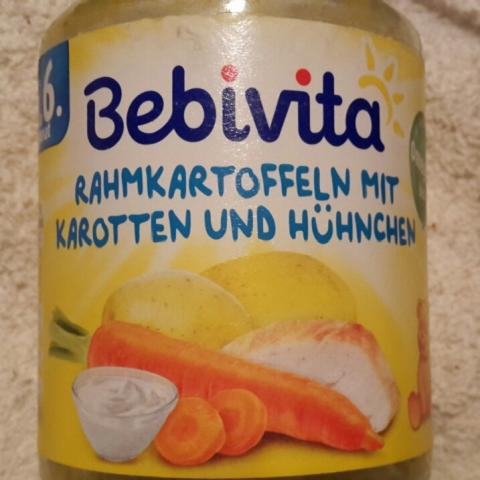Bebivita Rahmkartoffeln mit Karotten und Hühnchen, Kartoffel | Hochgeladen von: Enomis62