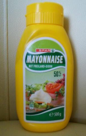 Mayonnaise 50% Fett, Spar, Mayonnaise 50% Fett mit Freilande | Hochgeladen von: wicca