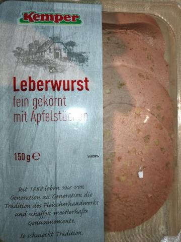 Leberwurst, fein gekörnt mit Apfelstücken von slhh1977 | Hochgeladen von: slhh1977