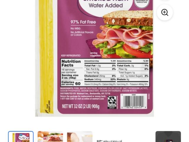Smoked Ham, Great Value water added by wakawakaeheh777 | Hochgeladen von: wakawakaeheh777 Smoked Ham, Great Value water added by wakawakaeheh777 | Hochgeladen von: wakawakaeheh777