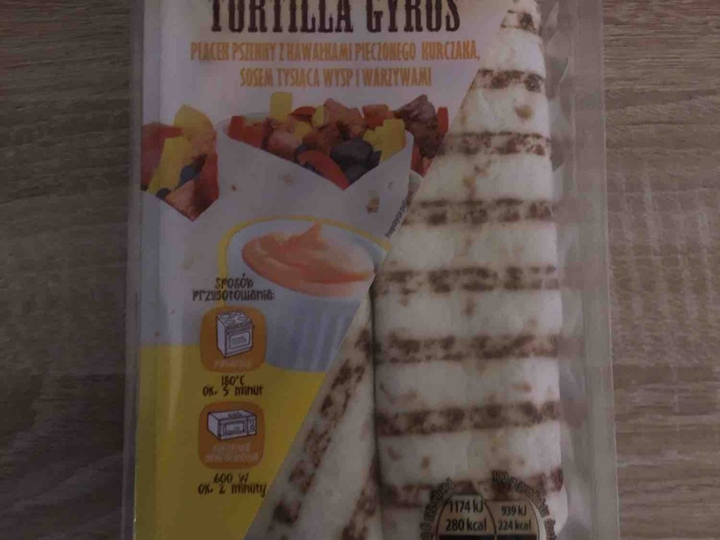 Biedronka Tortilla Gyros Kalorien Neue Produkte Fddb