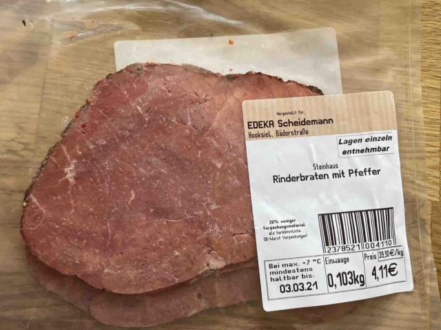 Rinderbraten mit Pfeffer von redtape | Hochgeladen von: redtape