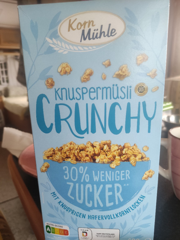 Knuspermüsli Crunchy, 30% weniger Zucker von Mona M. | Hochgeladen von: Mona M.