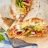 Burrito mit Hack-Bohnen-Füllung und Avocado von Stoffmann | Hochgeladen von: Stoffmann