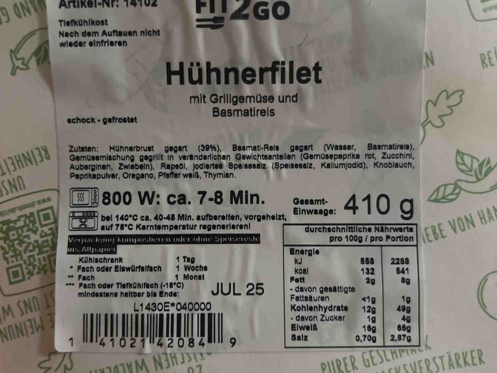 Hühnerfilet mit Grillgemüse und Basmartiereis von gegra | Hochgeladen von: gegra