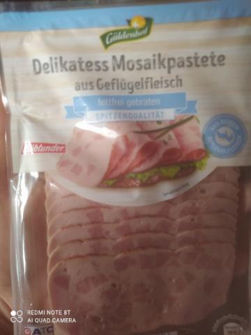 Delikatess Mosaikpastete aus Geflügelfleisch von Janosch Hofmann | Hochgeladen von: Janosch Hofmann