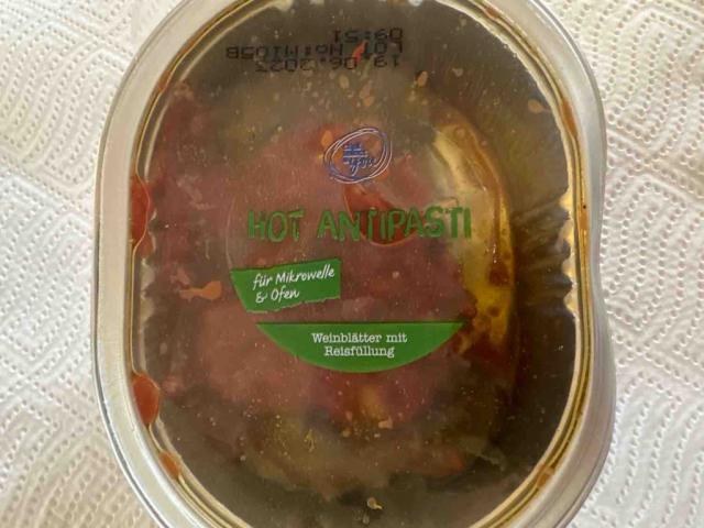 Weinblätter mit Reisfüllung und Tomaten-Peperoni- Pasta von User | Hochgeladen von: User15816940