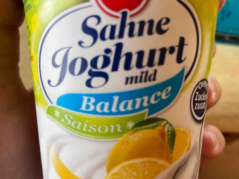 Sahne Joghurt mild Balance, Zitrone von manuela141838 | Hochgeladen von: manuela141838