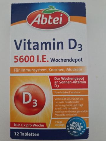 Vitamin D3 Wochendepot, 5600 I.E. von AvaZ | Hochgeladen von: AvaZ