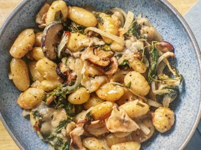 Gnocchi Spinat Auflauf mit Champignons von gam58 | Hochgeladen von: gam58