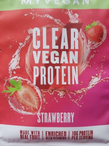 Clear Vegan Protein, Strawberry von Nabibam | Hochgeladen von: Nabibam