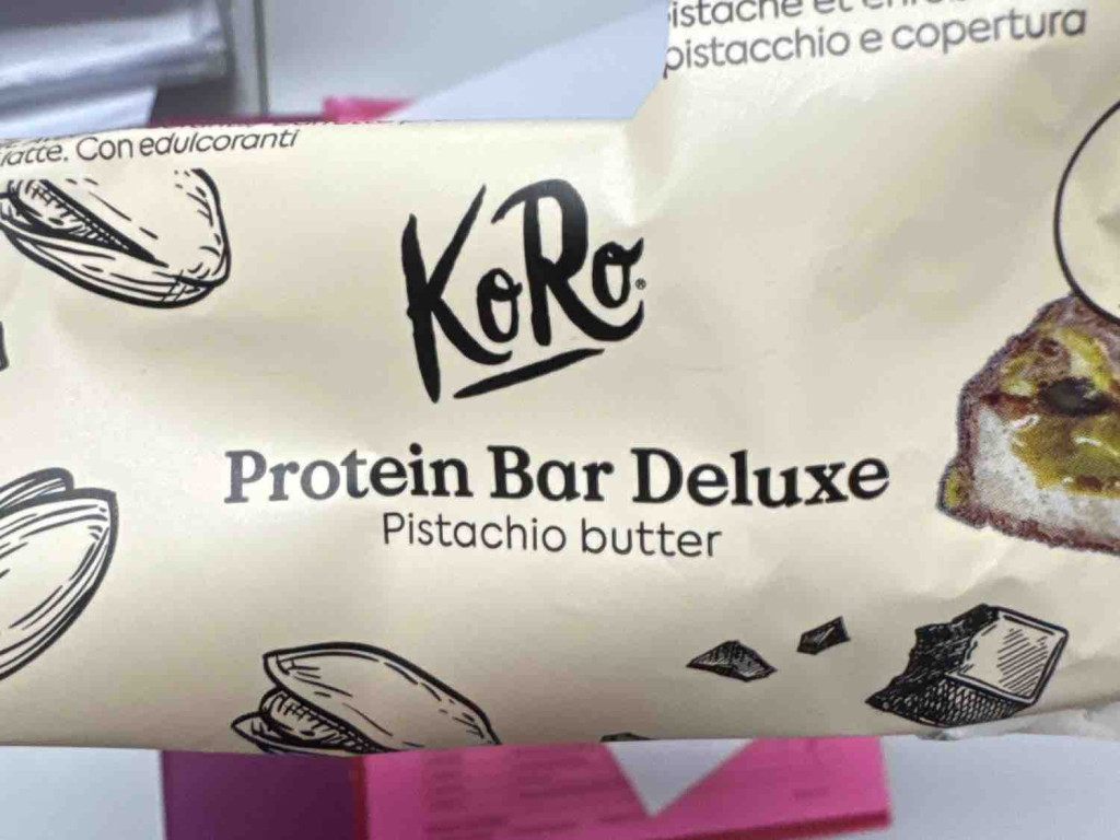 koro drogerie protein bar deluxe pistacchio butter von lenilenil | Hochgeladen von: lenilenileni