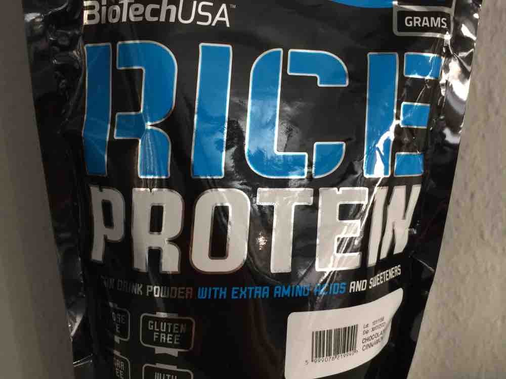 Rice Protein, Chocolate Cinamon von m.seidscheck | Hochgeladen von: m.seidscheck