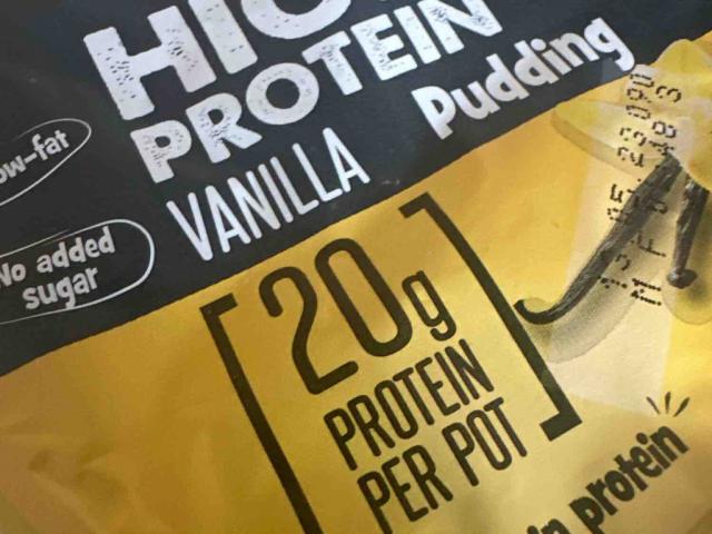 High Protein vanilla pudding 200g/pot by SGaja | Uploaded by: SGaja