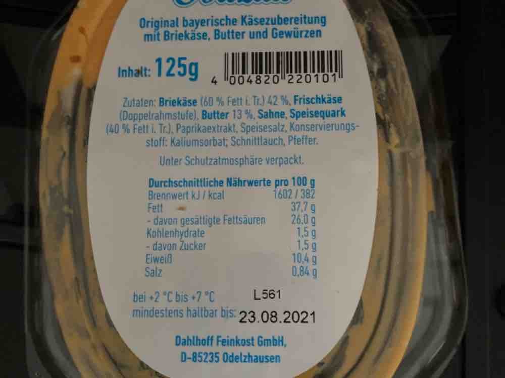Obazda Dahlhoff, Original bayerische Käsezubereitung von bauerka | Hochgeladen von: bauerkatl