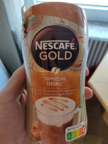 Nescafé Gold, Cappuccino Caramel (Trockenprodukt) von FancyCat11 | Hochgeladen von: FancyCat1108