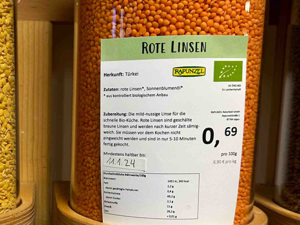 Rote Linsen, Bio & Vegan von Eloquent | Hochgeladen von: Eloquent