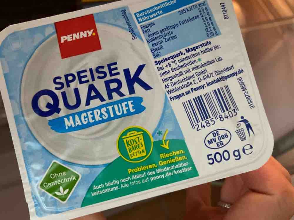 Penny, Speisequark Magerstufe 0,3% Kalorien - Quark - Fddb