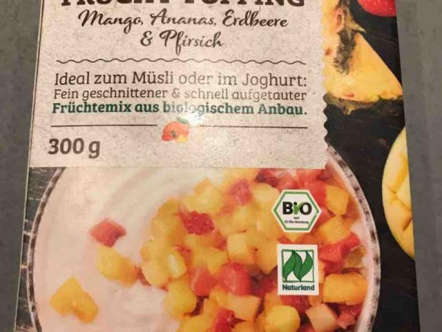 Frucht-Topping, Mango, Ananas, Erdbeere, Pfirsich by Pizzalover | Uploaded by: Pizzalover