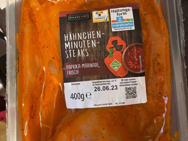 Hähnchen Minuten Steaks Paprika Marinade von minaaa | Hochgeladen von: minaaa