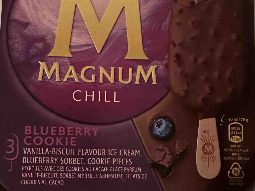 Magnum Chill, Blueberry Cookie von pascalre | Hochgeladen von: pascalre