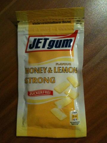 JETgum Honey&Lemon fresh Kaugummi | Hochgeladen von: Jetzt nicht