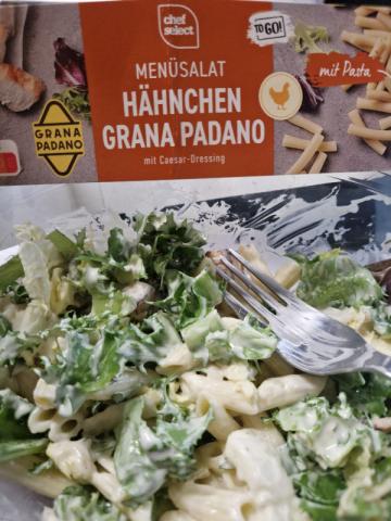 Salat & Pasta, Hähnchen - Grana Padano, mit Caesar Dressing  | Uploaded by: LeviQ